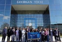 Georgia Tech-Europe hosts middle school students at GTE